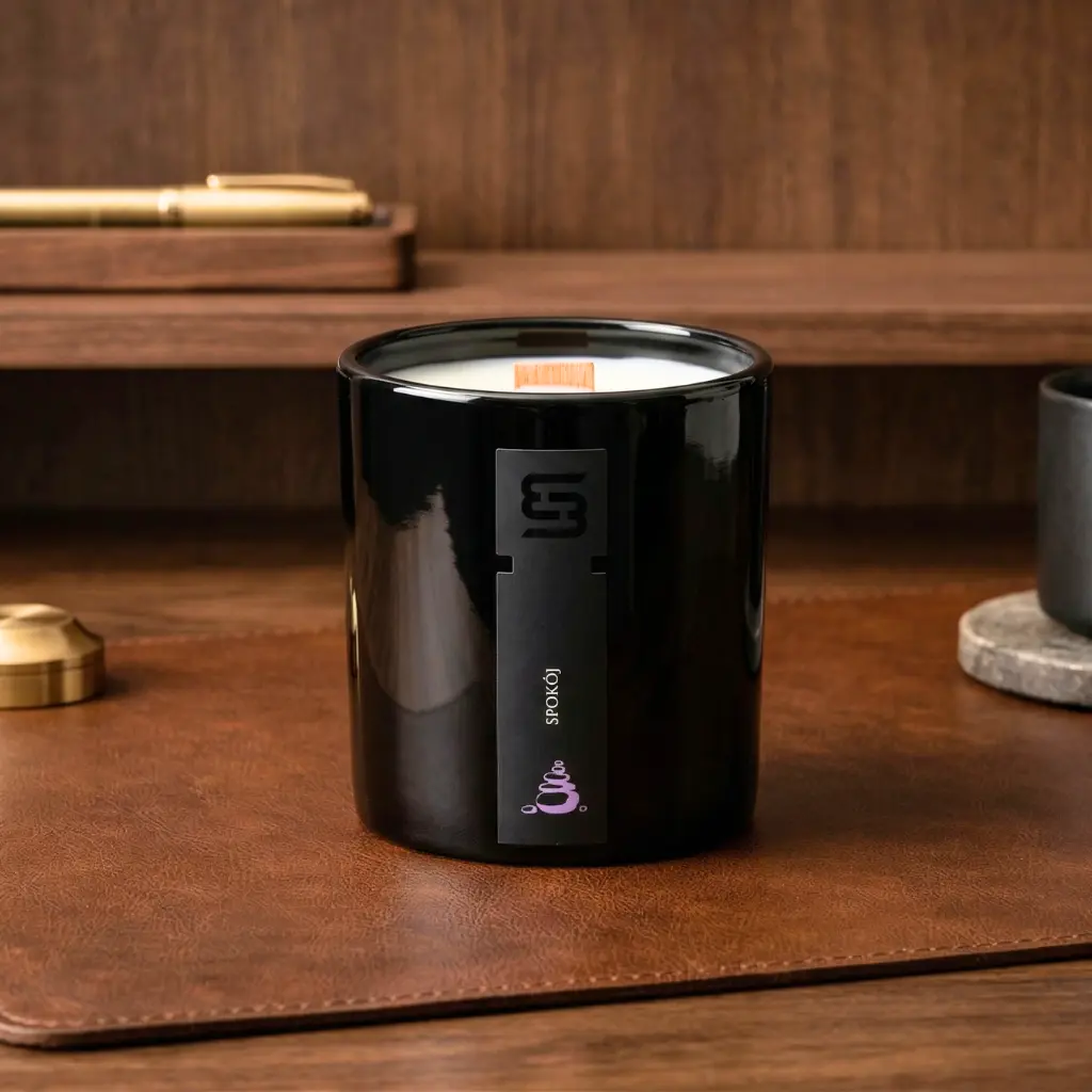 Sojowa świeca zapachowa Blimaro biuro praca