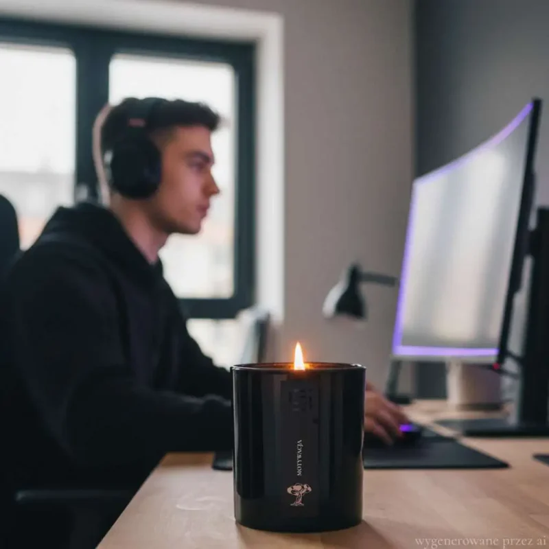 Sojowa świeca zapachowa Blimaro gaming