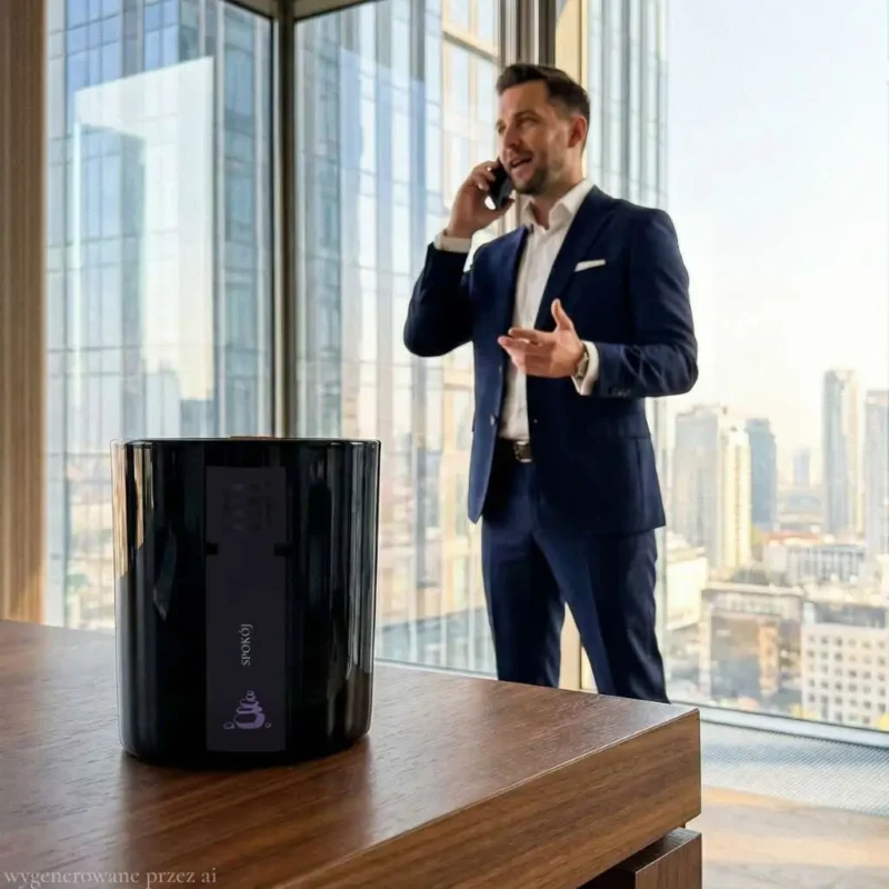 Sojowa świeca zapachowa Blimaro biuro