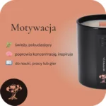 Sojowa świeca zapachowa Motywacja Blimaro informacja