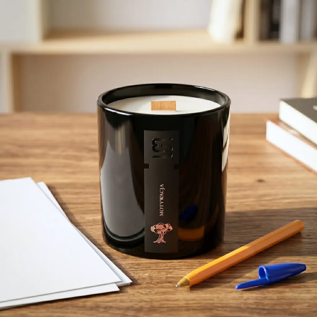 Sojowa świeca zapachowa Blimaro nauka praca