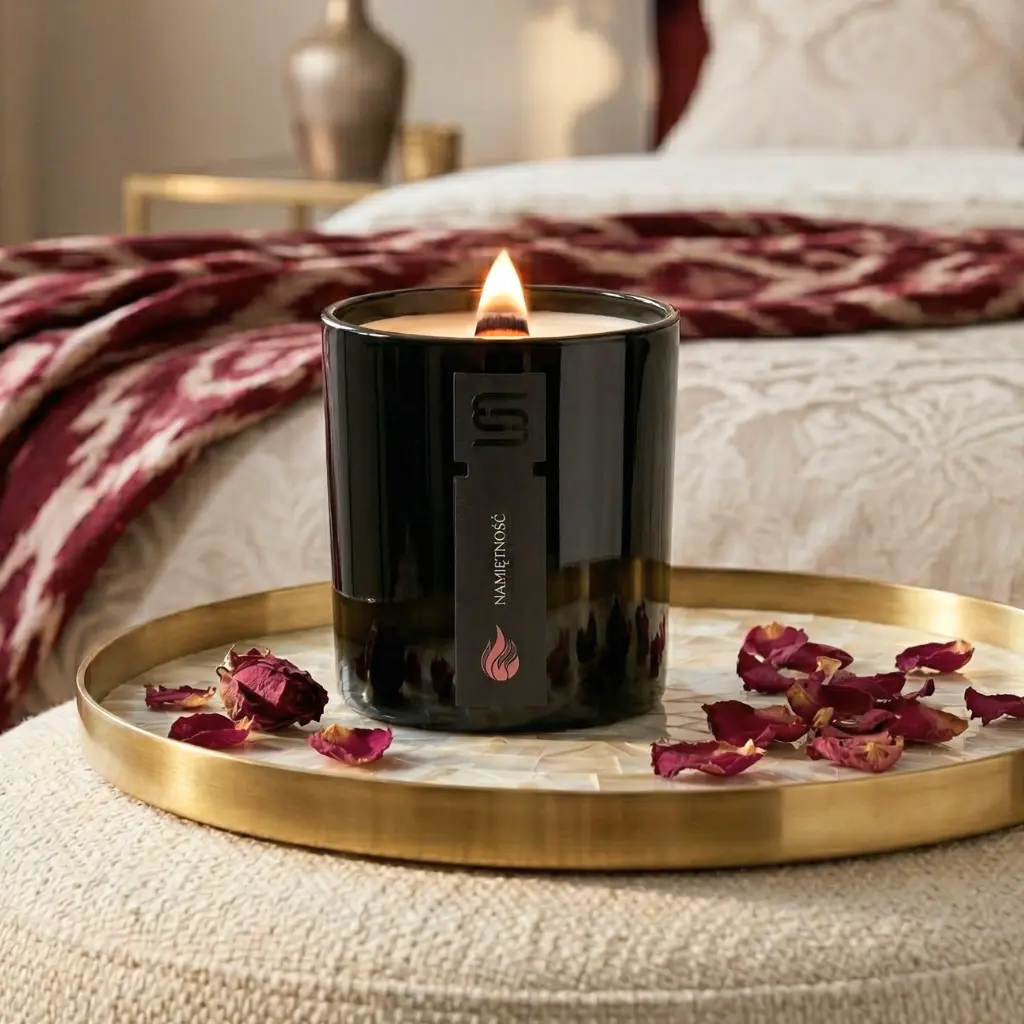 Sojowa świeca zapachowa Blimaro dla par romantyczne walentynki