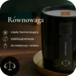 Sojowa świeca zapachowa Równowaga Blimaro informacja